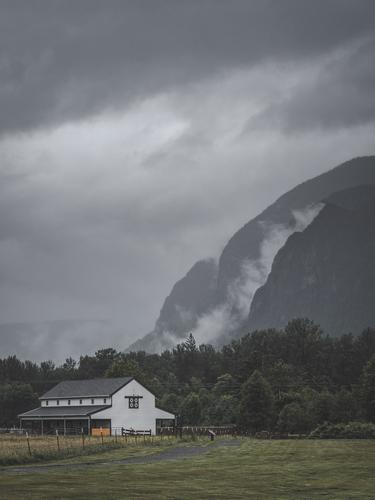 Горы в тумане