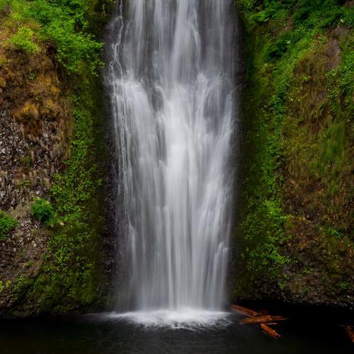 Вид на водопад