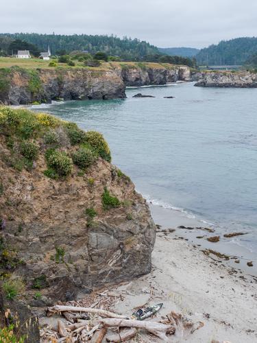 Вид на Мендосина с утёса